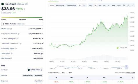 Hyperliquid Hits All-Time High at $38: What’s the HYPE Behind the $13 Trillion Rally?