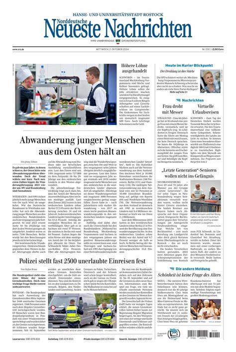 Aktuelle Nachrichten aus Rostock