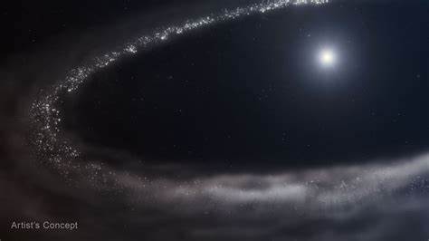 Frozen water found in a young star system for the first time