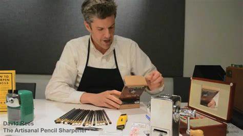 Artisinal Pencil Sharpening