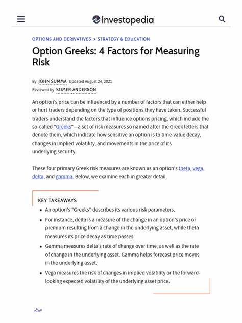 Option Greeks: The 4 Factors to Measure Risk