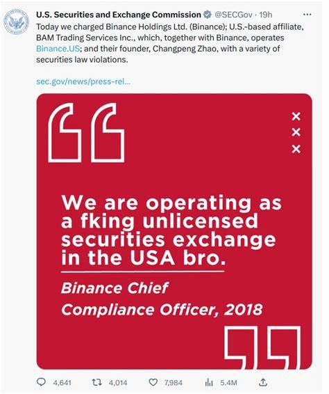 The lawsuit that threatens to take down Binance: ‘We’re operating an unlicensed broker in the US, bro’ - EL PAÍS USA