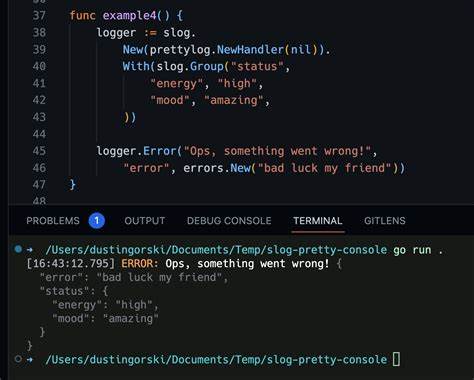 Cool Go Slog.Logger Tricks