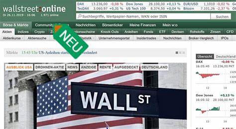 Anzeige Ihr Wallstreet-Marktupdate: Alles für den US-Börsenstart – Jetzt anmelden!
