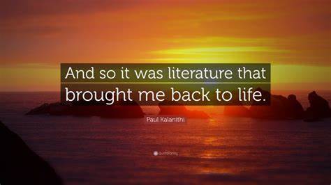 Literature Is So Back