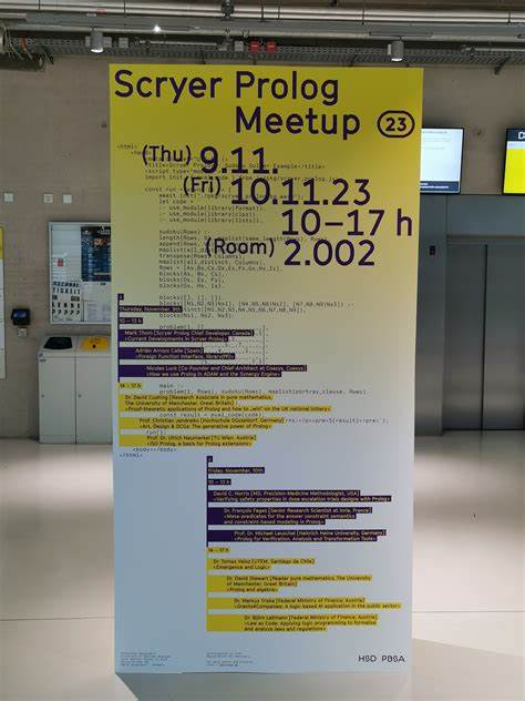 The Third Annual Scryer Prolog Meetup