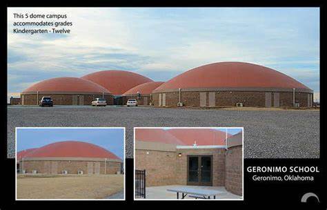 Midwest towns doing monolithic dome schools, qualify as CAT5 disaster shelters
