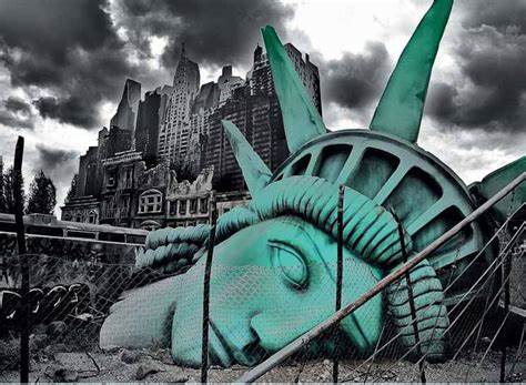 The American democratic republic has died. It was 236 years old