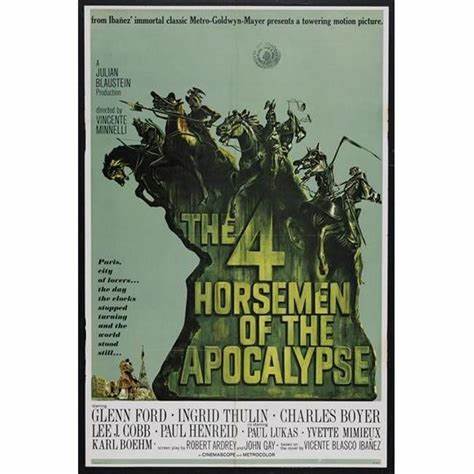 The Four Horsemen of the Pop Culture Apocalypse