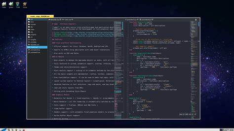 Lightweight multi-platform code editor