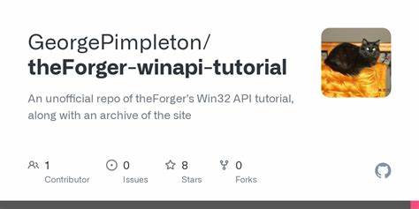 TheForger's Win32 API Tutorial