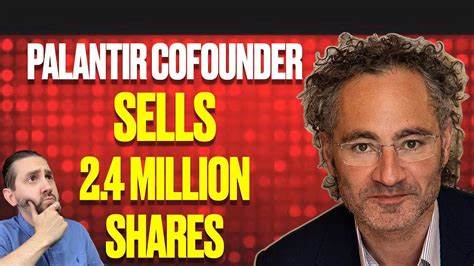 Insider trading alert: Palantir co-founder sells over $1 billion in stock