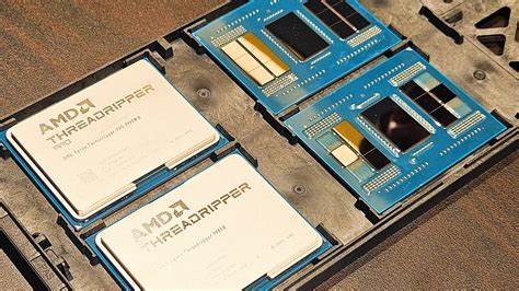 AMD puts Intel far behind with Threadripper Pro 9000 high-end desktop chips