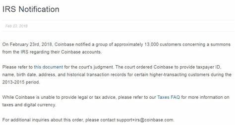 IRS möchte Ihre Bitcoin-Gewinne besteuern: weist Coinbase zur Herausgabe von Benutzerdaten an – Investopedia
