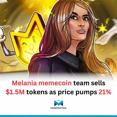 Developers Sell Off $1.5M in Melania Memecoin as Price Recovers Slightly