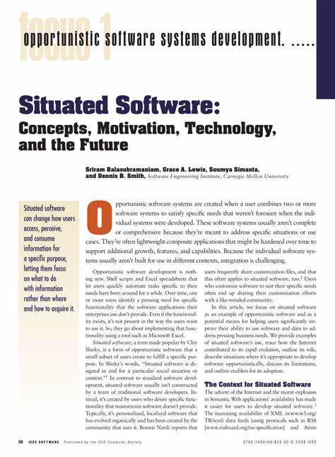 Situated Software
