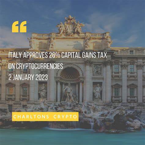Italy To Raise Capital Gains Tax On Bitcoin From 26% To 42% - Watcher Guru