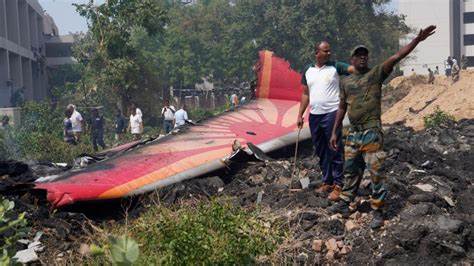 London-bound plane carrying over 200 people crashes after take-off in India