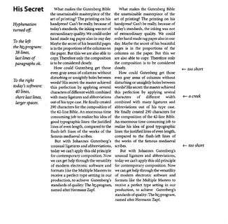 HZ-program (Typesetting algorithm by Hermann Zapf)