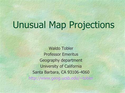 Unusual Map Projections (1999) [pdf]