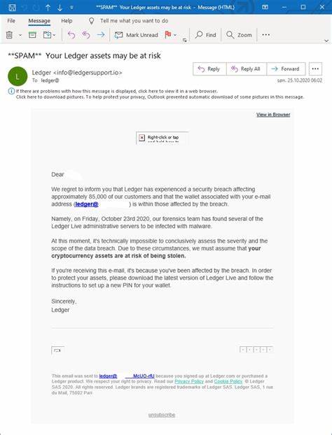  Industry exec sounds alarm on Ledger phishing letter delivered by USPS 