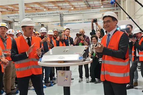 Chinese-owned EV battery maker AESC opens factory in France to supply Renault
