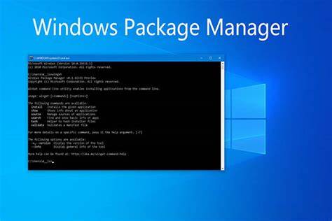 Graphical Interface for your Windows package managers