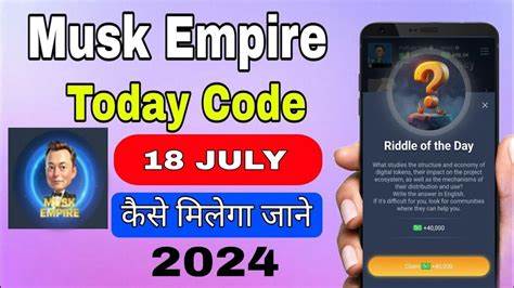 Musk X Empire Riddle Of The Day September 29
