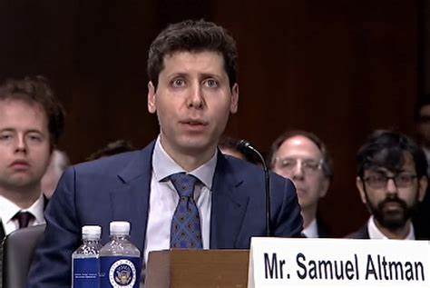 A Live Look at the Senate AI Hearing