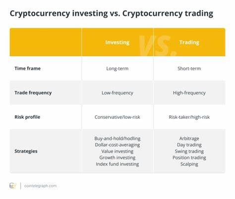 Crypto trading vs. crypto investing: Key differences explained