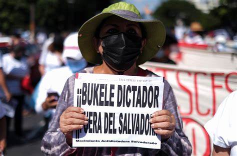 Thousands protest in El Salvador against Bukele government - Al Jazeera English