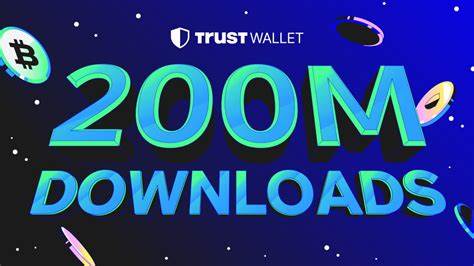 Trust Wallet Surpasses 200 Million Downloads Milestone