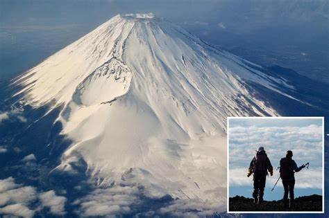 Mount Fuji climber rescued twice after going back for lost phone
