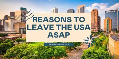 Why I Am Leaving the USA