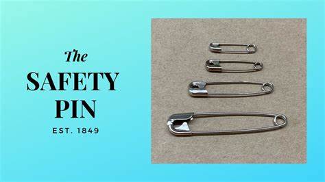 A visual history of the safety pin