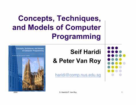 Concepts, Techniques, and Models of Computer Programming [pdf]