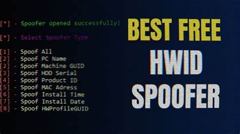 Top HWID Spoofers for 2025