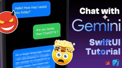 A chat with Gemini AI that turns whacky