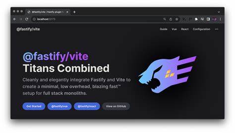 Fastify and Vite: Titans Combined