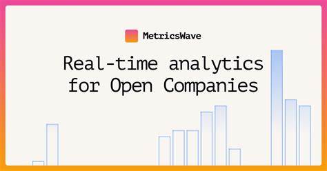MetricsWave: Your 100% Open-Source Analytics Platform