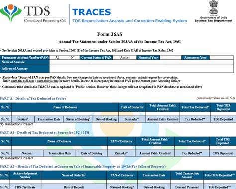 Form 26AS - What is Form 26AS? View And Download Form 26AS Online - ClearTax