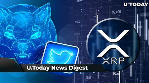 XRP trends down while SHIB and Intel Markets lead weekly gains with 40% rally - crypto.news