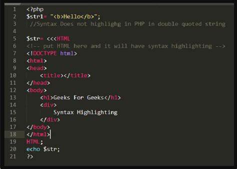 Decorative Text Within HTML