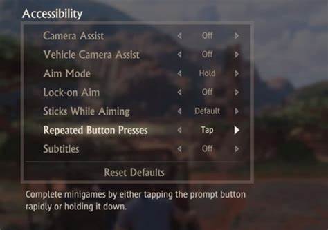 Game Accessibility Guidelines