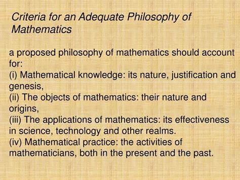 Philosophy of Mathematics